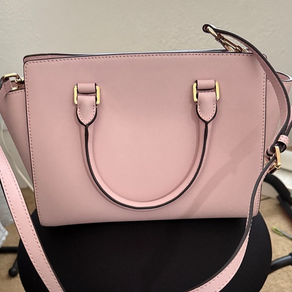 Michael Kors Blush Pink Satchel - Picture 2 of 3